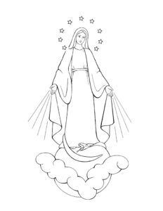 Coloring-Book-Catholic-Mary-Assumption