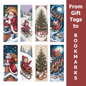 Bookmarks-Christmas-gift-tags