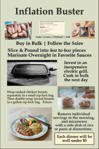 Inflation Busting #1 - Bulk Buying & Cooking Inflation-Busting-Chix-in-bulk-gimp